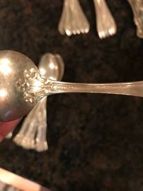 Sterling silver spoons
