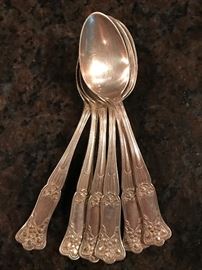 Sterling silver spoons