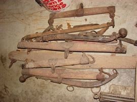 antique horse tack