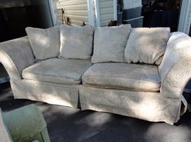 Chenille couch