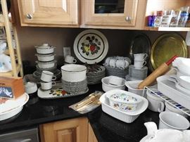 Dish Set - Shot Glass Collection - Vintage Kitchen Items