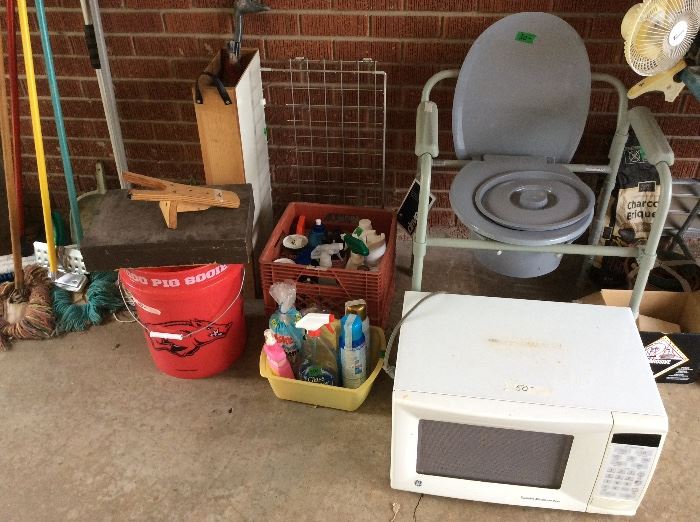 Garage - more cleaning & miscellaneous items