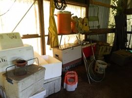 RV Building - coolers 