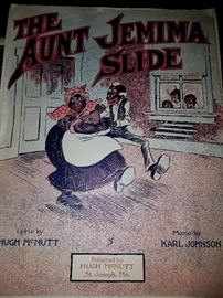 The Aunt Jemima Slide sheet music St. Joseph, MO