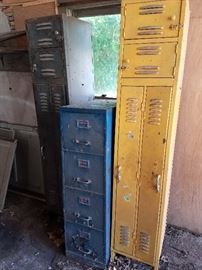 Vintage lockers