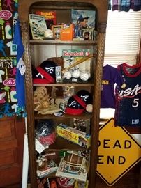 Much sporting and team advertising, plus 1960-70's signs