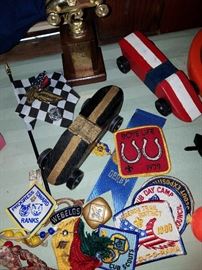Boy and Cub Scout items. 