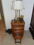 NESTING TABLES- "Hand Carved", ("High End" Chinese)