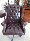 Nice Leather Office Chair- Like new..