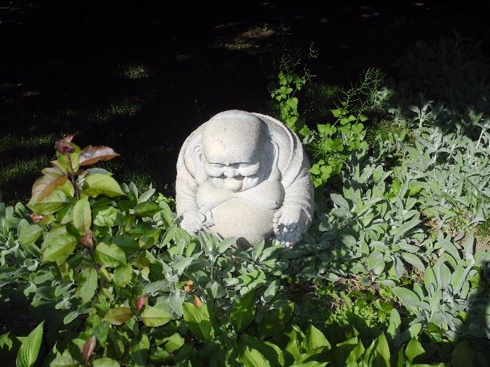 Large garden buddha