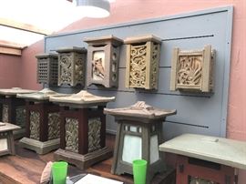 This type of lantern will be available but not these exact pieces.