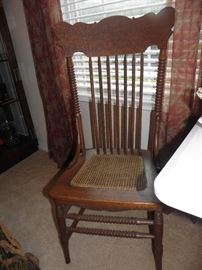 Two of these antique chairs