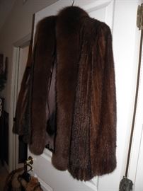 Ranch mink coat size M