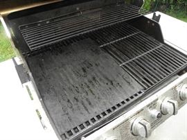 Inside of grill
