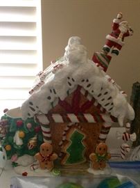 Waterford Gingerbread House Cookie Jar