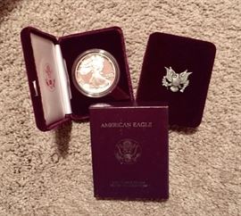 There are several of these walking liberty silver dollar proofs 