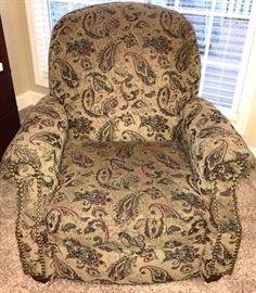 Upholstered arm chair