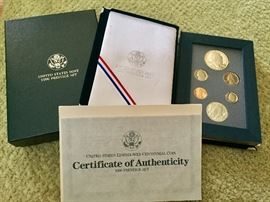 1990 Eisenhower Prestige coin set