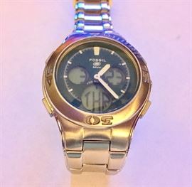 men's Fossil watch