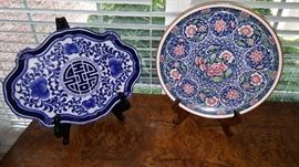 Oriental plates