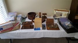 Singer sewing machine and sewing acoutrements