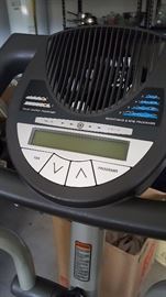 Controls for treadmill