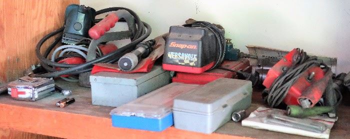Power Tools: Roybi, Craftsman, Snap-on, DeWalt, Makta, Black & Decker, and More