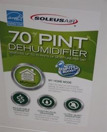 Soleus Air 70 Pint Dehumidifier