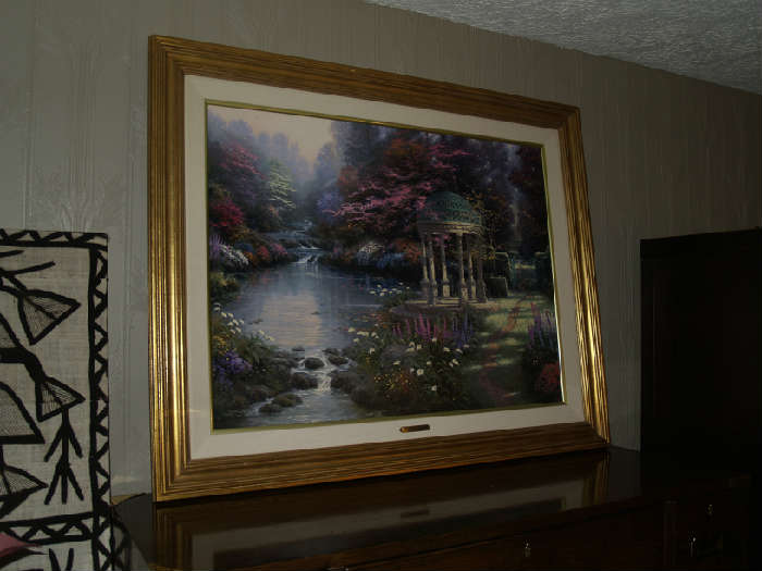 Thomas Kinkade "Garden of Prayer"