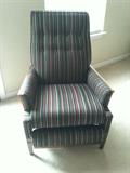 Striped recliner
