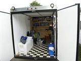 12 foot enclosed trailer, 10 foot open trailer