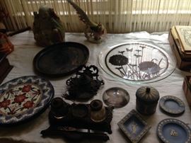 Inkwell's, Plates, Wedgwood