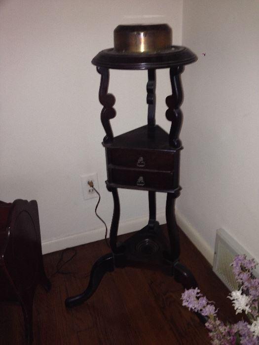 Antique Wig Stand