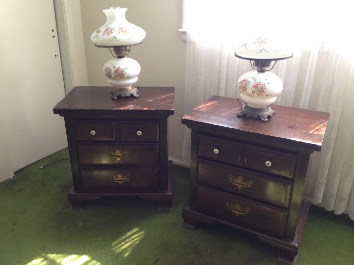 Side Tables, Lamps