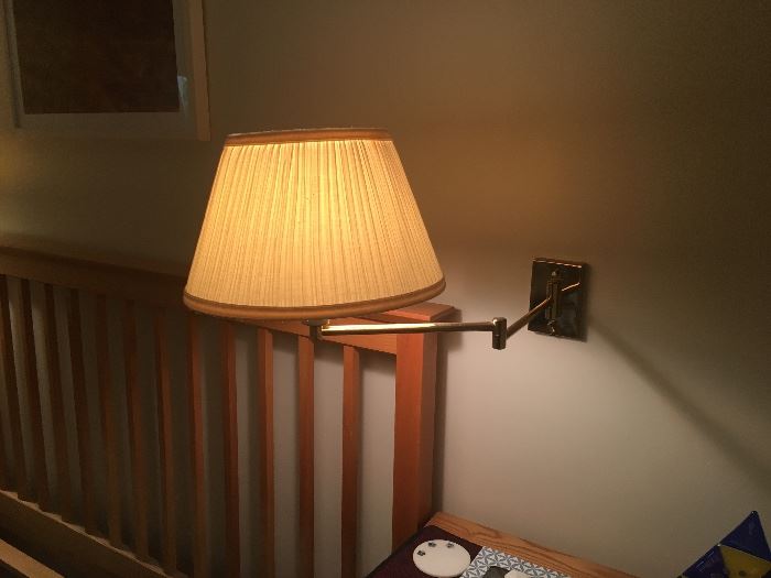 Pair bed side lights 