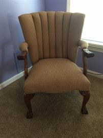 Nothing says cozy and classic like a tweed chair.