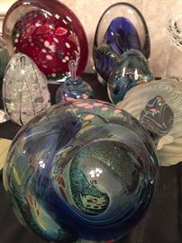 Collectable Art Glass by Rollin Karg.