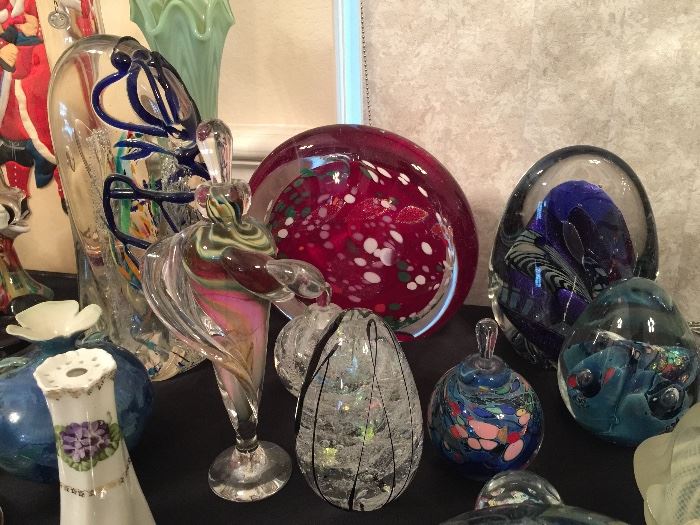 Collectable Art Glass by Rollin Karg.