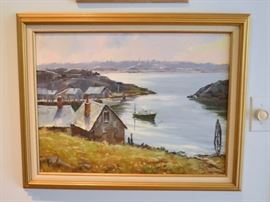 Oil painting signed "Harrigan"