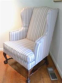 Baker Furniture wing back chair