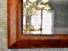 Detail of mirror frame