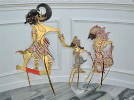 Indonesian puppets