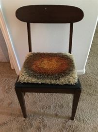 single walnut chair