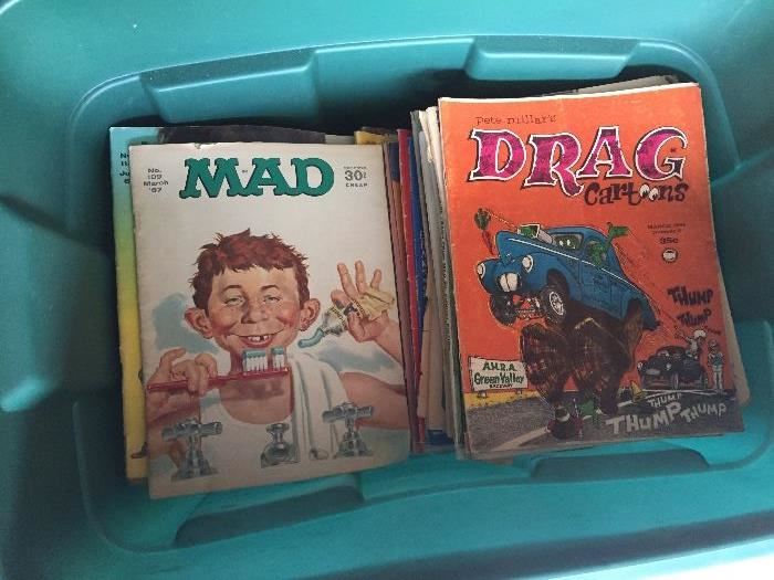 Classic "Old" Mad Magazine collection dating back to the 1960's.