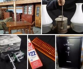 Fatboy Gun Safe, about 15 New Abu Garcia Ambassadeur Reels, Ammo and more