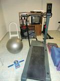 exercise stuff, treadmill