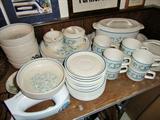 Lenox dish set -- dew drop pattern