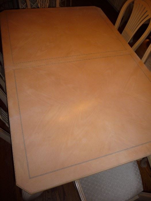 TOP OF DINING TABLE