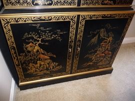 CLOSEUP OF CABINET