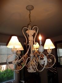 CHANDELIER ( SHADES NOT INCLUDED)